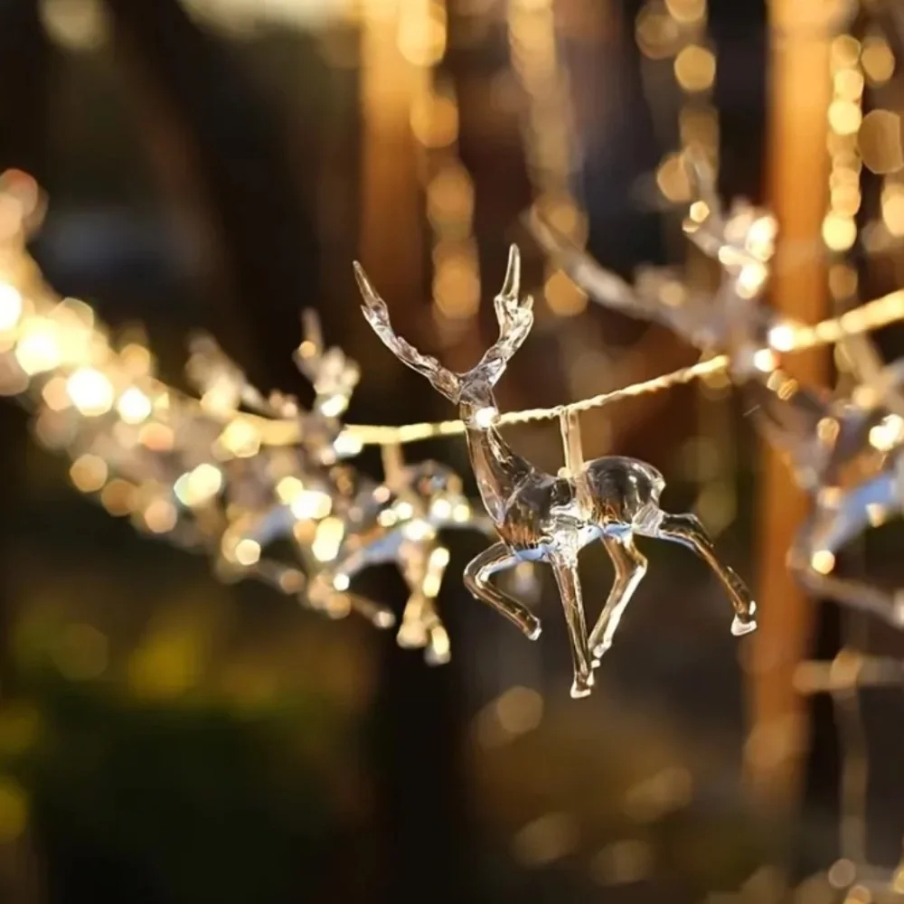 Christmas Strand Lights, Reindeer Christmas Lights, Reindeer Lights